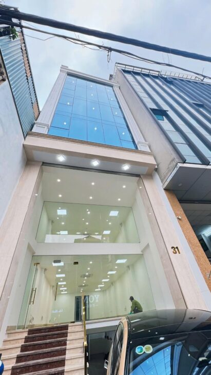 BÁN TÒA NHÀ MẶT PHỐ HOÀNG VĂN THÁI – VỈA HÈ – THANG MÁY – 120M2 – 8 TẦNG – THÔNG SÀN CHỈ 75 TỈ