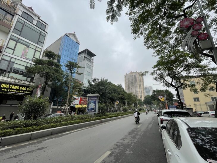 MẶT PHỐ LẠC LONG QUÂN – TÂY HỒ – 122M2 x 6 TẦNG x 79 TỶ XÂY TÒA BUILDING, VĂN PHÒNG, KINH DOANH