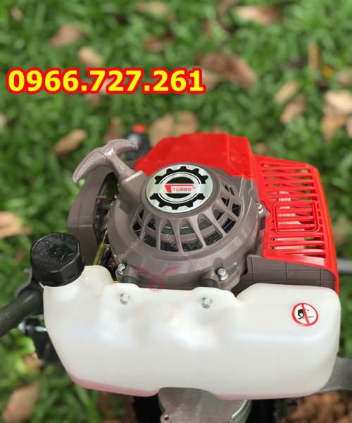 Máy khoan đất khoan lỗ trồng cây có khung xe đẩy Mitsubishi TB43