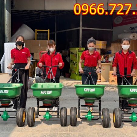 Máy rải phân bón đẩy tay Turbo KF2000