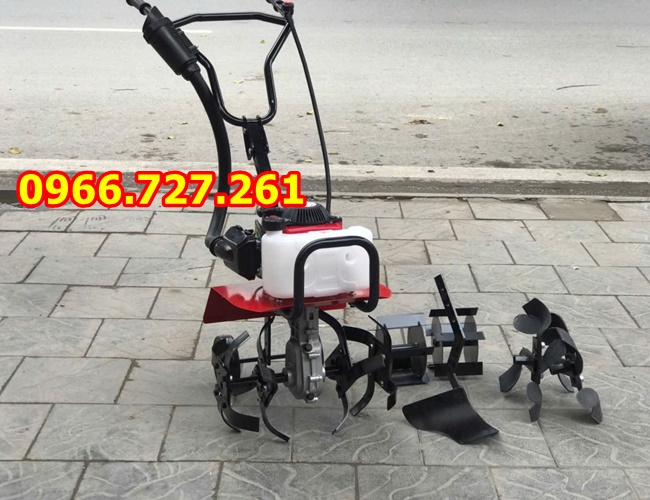 Máy xới đất , vun luống , vun gốc ngô đa năng chạy xăng TBT500