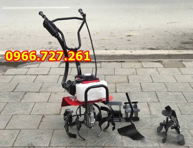 Máy xới đất , vun luống , vun gốc ngô đa năng chạy xăng TBT500