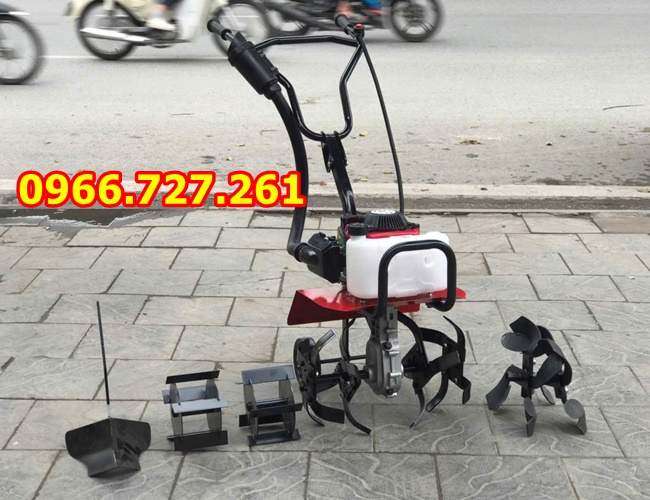 Máy xới đất , vun luống , vun gốc ngô đa năng chạy xăng TBT500