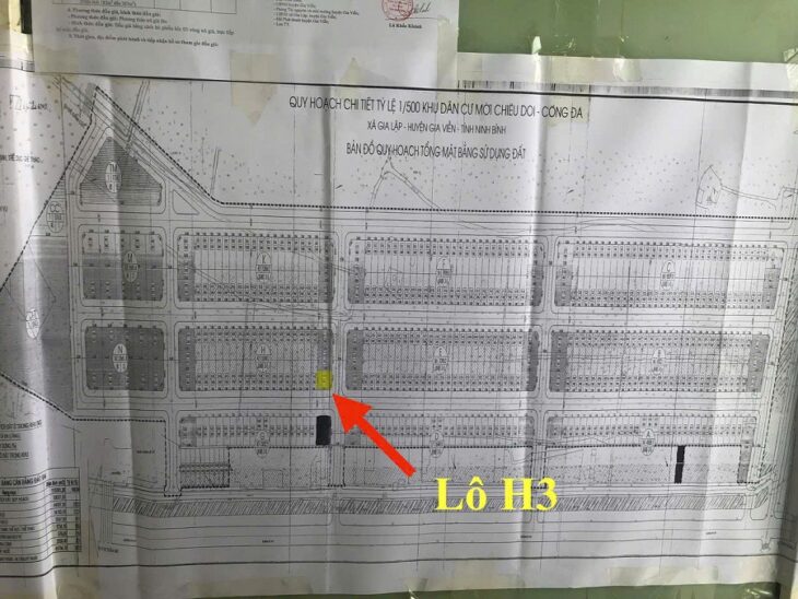 LÔ GÓC NHÀ VƯỜN tại Khu dân cư mới CHIỀU DOI – CỐNG ĐÁ, GIA LẬP, GIA VIỄN, NINH BÌNH