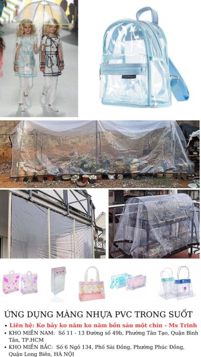 Màng nhựa pvc dẻo tại Hà Nội, nhựa khổ lớn dày 0.05mm đến 5mm