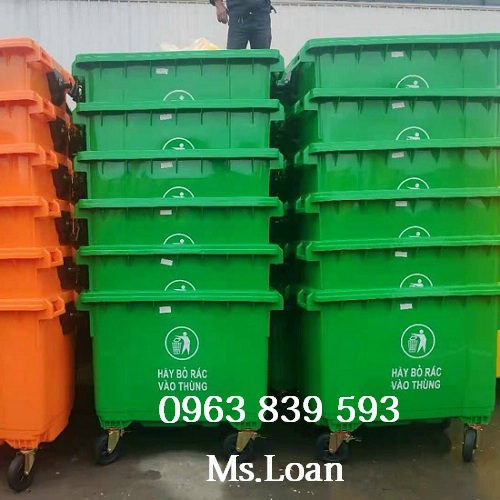Giá xe đẩy rác bệnh viện 660lit có 4 bánh xe rẻ vô địch / lh 0963 839 593 Ms.LOAN