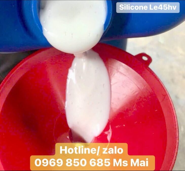 Phụ gia nhựa chống dính khuôn, bôi trơn khuôn, Silicone LE 45HV còn là chất để làm bóng vỏ xe