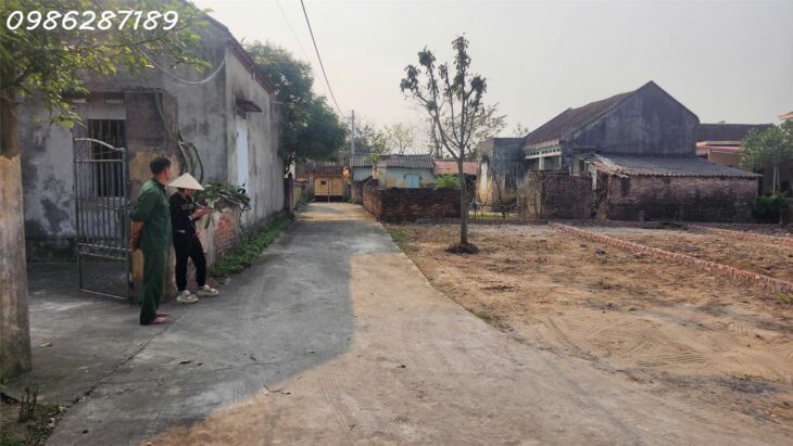 CHỈ 5XX TRIỆU ĐỂ SỞ HỮU LÔ ĐẤT ĐẸP TẠI TRUNG CHÍNH, LƯƠNG TÀI, BẮC NINH