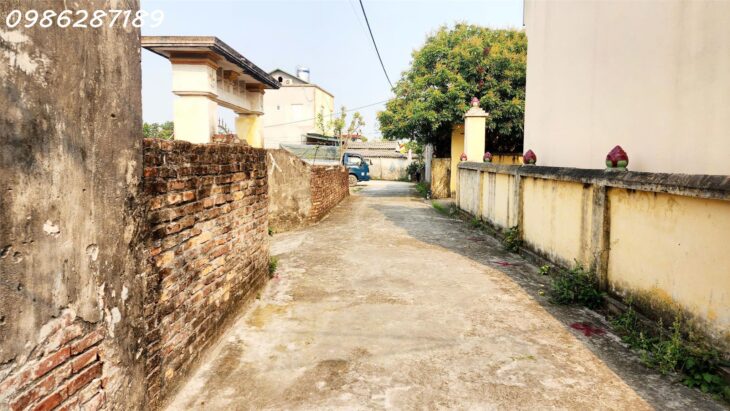 CHỈ 5XX TRIỆU ĐỂ SỞ HỮU LÔ ĐẤT ĐẸP TẠI TRUNG CHÍNH, LƯƠNG TÀI, BẮC NINH