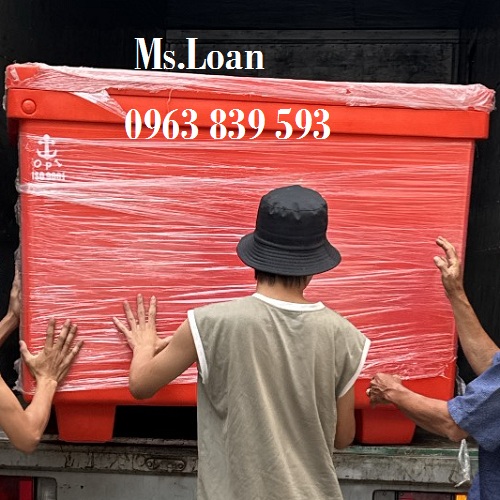 Thùng đá thái 800lit hiệu mỏ neo OPI – thùng trữ hải sản giá tốt / 0963 839 593 Ms.Loan