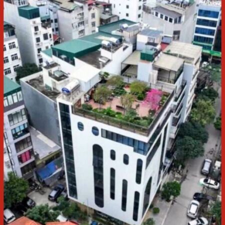 TÒA NHÀ VĂN PHÒNG THÔNG MINH PHỐ DỊCH VỌNG HẬU – 190M2 – 8 TẦNG- 3 MẶT TIỀN – CHỈ 150 TỶ