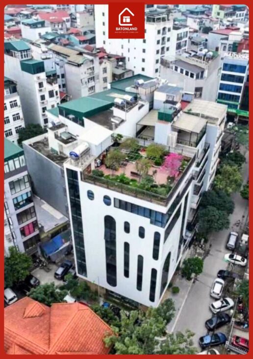 TÒA NHÀ VĂN PHÒNG THÔNG MINH PHỐ DỊCH VỌNG HẬU – 190M2 – 8 TẦNG- 3 MẶT TIỀN – CHỈ 150 TỶ