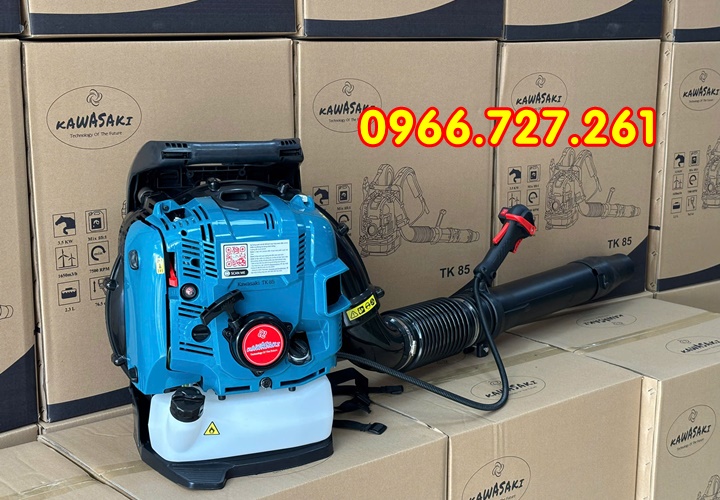 Máy thổi lá chạy xăng công nghiệp Kawasaki TK85 thay thế hàng Makita