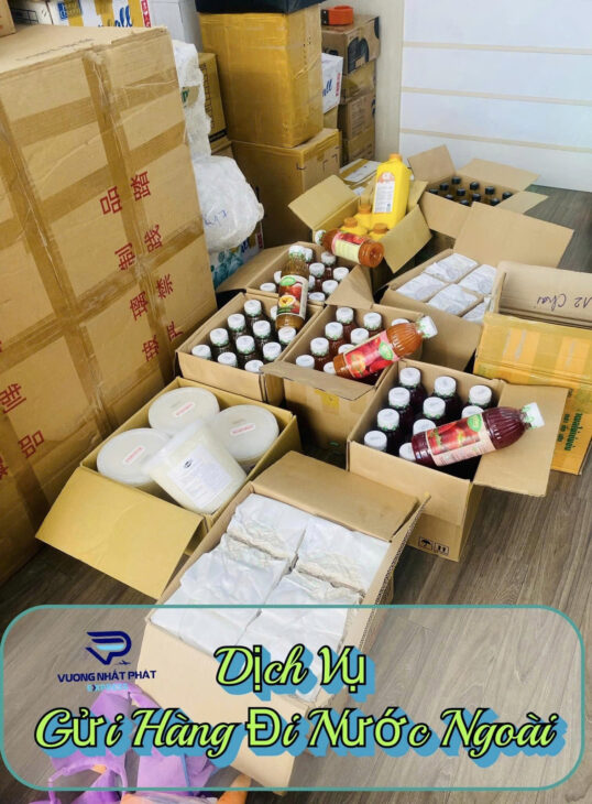 Gửi thực phẩm khô đi Mỹ dễ dàng tại Vương Nhất Phát Express
