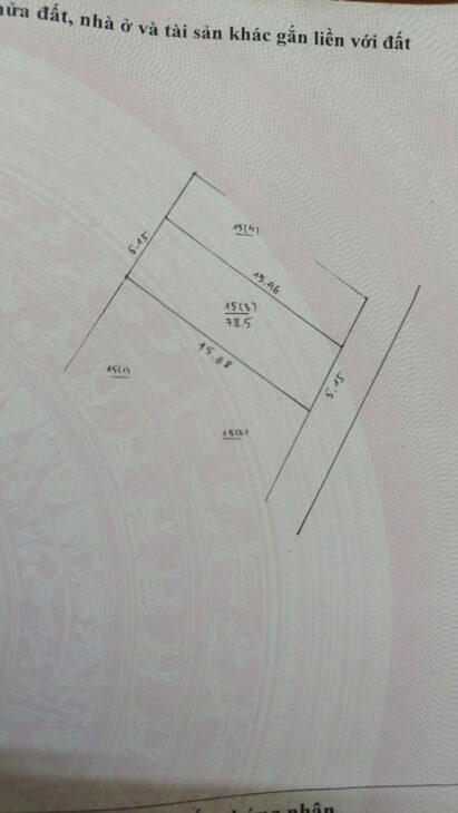 BÁN ĐẤT XUÂN NỘN, ĐÔNG ANH, HÀ NỘI. DIỆN TÍCH 78.5M2, MT 5,15M. GIÁ 3.4 TỶ CÓ THƯƠNG LƯỢNG.