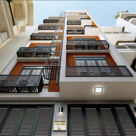 CCMN 6 tầng x 90m2, mặt tiền 6.6m, 21 phòng cho thuê 130tr/tháng GIÁ 20.9 TỶ tại Phùng Khoang – Nam