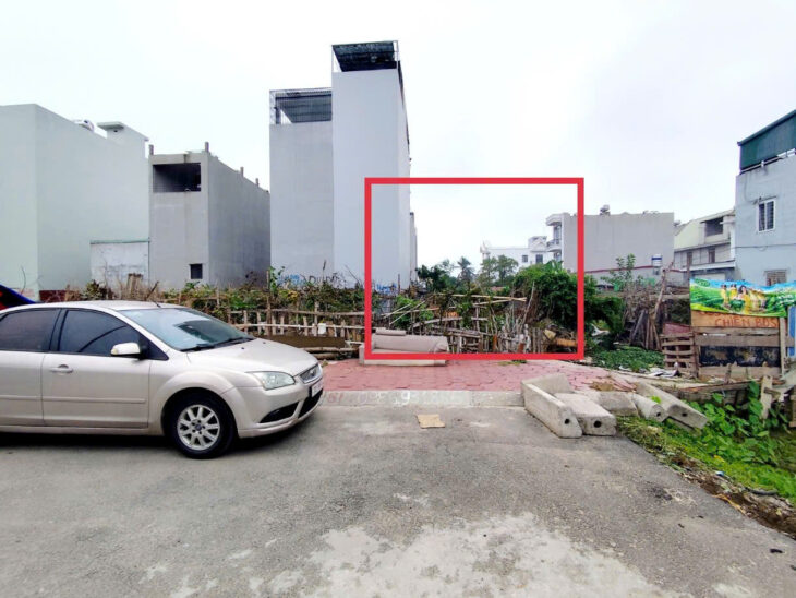 Bán đất tái định cư A51 Vĩnh Niệm, 62m, ngang 4.3m, đường 12m, Giá 63 tr/m