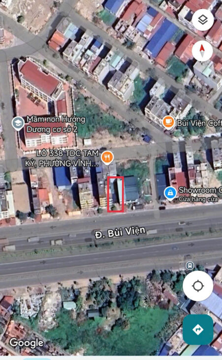 Bán đất mặt đường Bùi Viện – Tái định cư Tam Kỳ, 63m, Mt 4.2m, Giá 4.72 tỉ