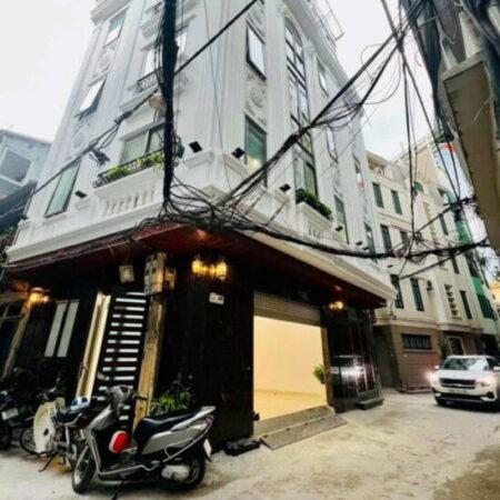 ĐỈNH NÓC KỊCH TRẦN KHÔNG CÓ CĂN THỨ 2 – BÁN NHÀ MẶT NGÕ LÁNG – LÔ GÓC 2 MT BỀ THẾ – 6 TẦNG THANG