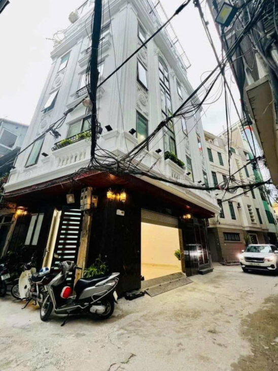 ĐỈNH NÓC KỊCH TRẦN KHÔNG CÓ CĂN THỨ 2 – BÁN NHÀ MẶT NGÕ LÁNG – LÔ GÓC 2 MT BỀ THẾ – 6 TẦNG THANG