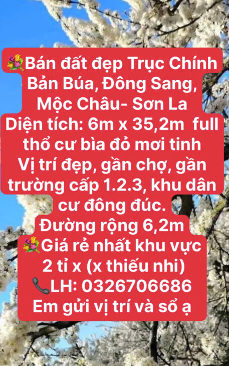 ĐẤT VÀNG NGHỈ DƯỠNG RỘNG RẺ MỘC CHÂU