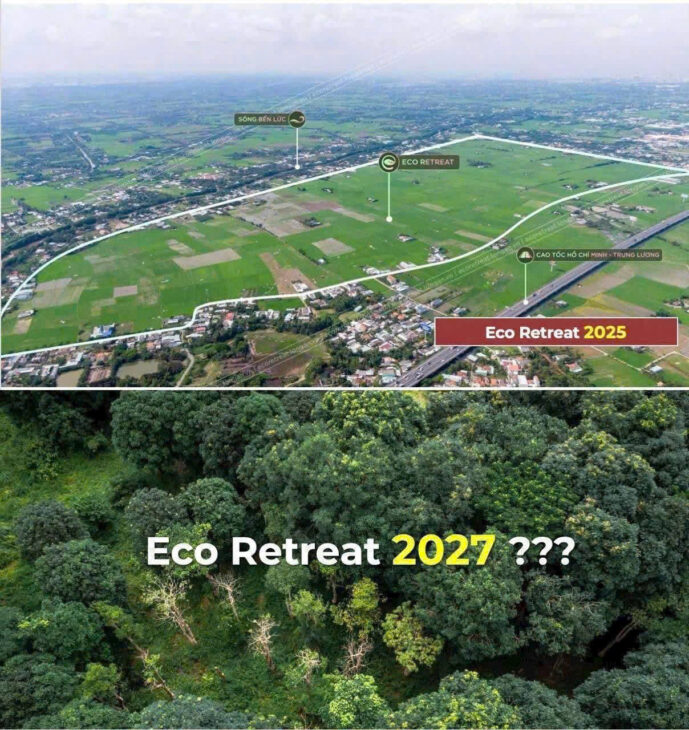 Mở Bán Eco Retreat nhà phố sinh thái nghỉ dưỡng đầu tiên của Eco Tại Long An