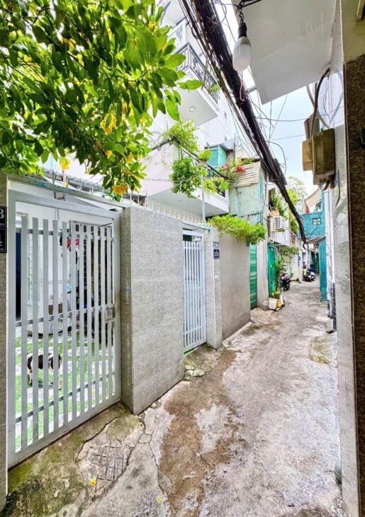 Bán nhà Tăng Bạt Hổ, Bình Thạnh, DT 34m2, 3 tầng, hẻm thông 1 trục, 4.49 tỷ TL