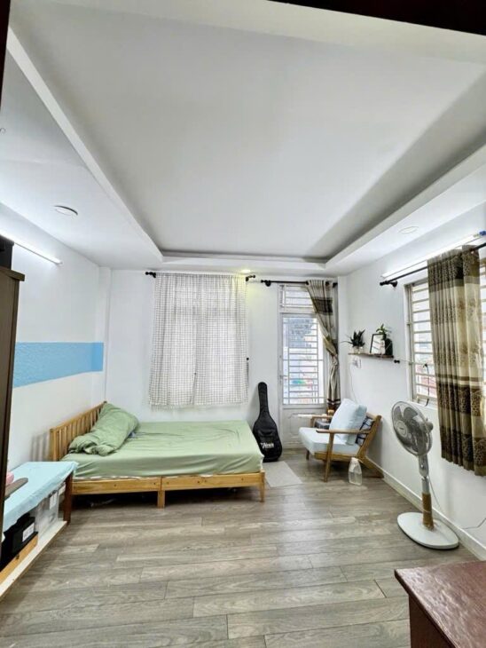 Bán nhà Tăng Bạt Hổ, Bình Thạnh, DT 34m2, 3 tầng, hẻm thông 1 trục, 4.49 tỷ TL