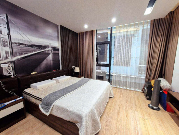 Mậu Lương Kiến Hưng, 38m 5 tầng view hồ, ô tô đỗ cửa, full nội thất đẹp. Giá 6 tỷ hơn