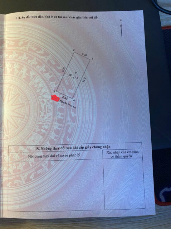 Bán gấp nhà Nguyễn Phúc Lai, ô tô tránh, 47m², mt 4.3m, gara, sát hồ Hoàng Cầu, 20,5 tỷ