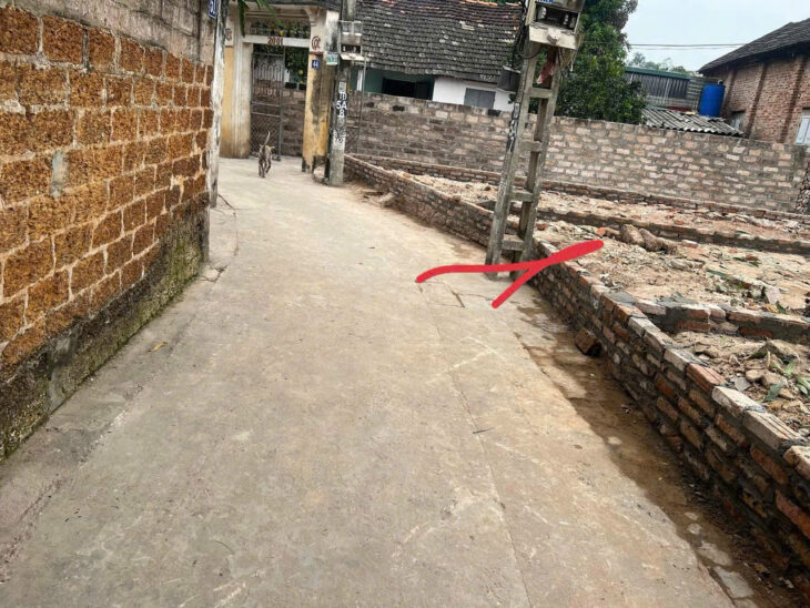 45.5M2 ĐẤT PHỤNG THƯỢNG, PHÚC THỌ, HÀ NỘI GIÁ 1.55 TỶ Ô TÔ 5 CHỖ VÀO NHÀ