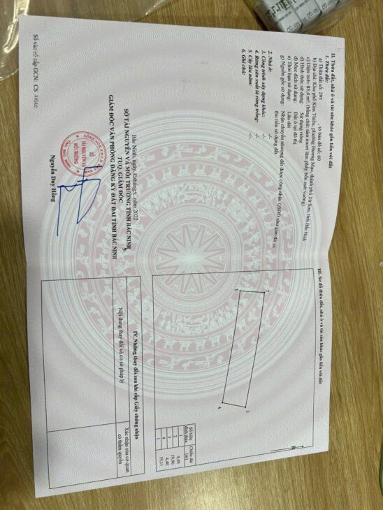 Bán Đất Hương Mạc Từ Sơn – Chỉnh Chủ bá.n Diện tích 85.4m2 Giá 2 Tỷ !