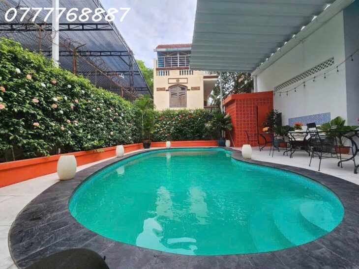 Cho Thuê Villa KD Xuân Thủy – Thảo Điền – Quận 2 – sân vườn, hồ bơi