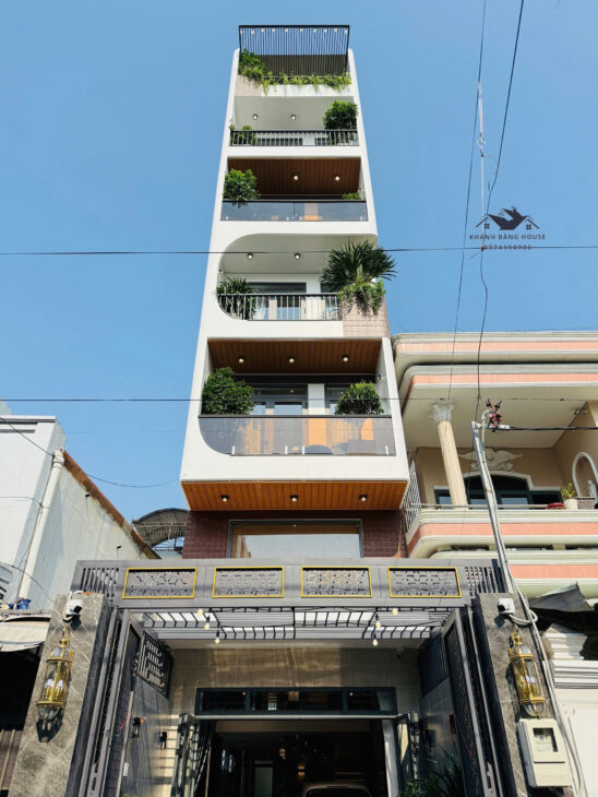 Cần Bán Nhà Mặt Phố 1 Trệt 1 Lửng 5 Lầu Diện Tích 4.2×25 Tại P.8 – Q. Gò Vấp – HCM