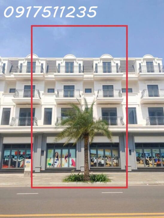 Cần bán 2 căn Shophouse nhà phố mặt tiền đường 24m trục chính dự án STC Long Thành. Cách sân bay