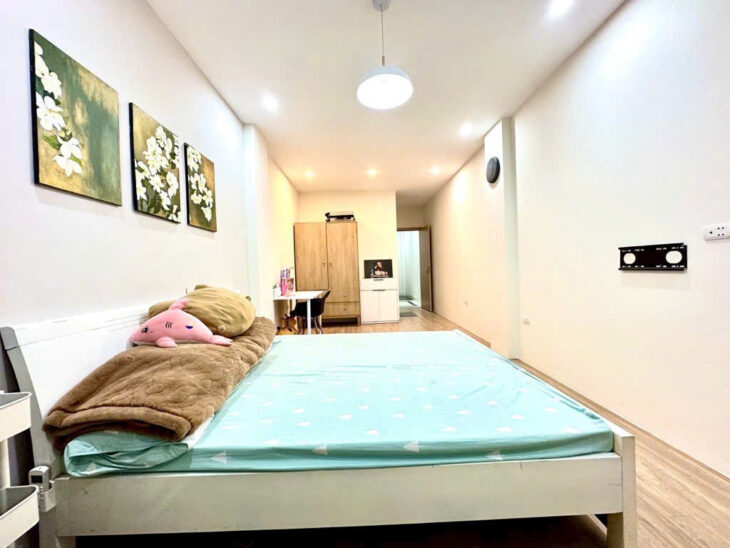 Liền kề phố Kim Đồng quận Hoàng Mai – Thông bàn cờ, Ô tô tránh, Gara Ô tô – 62m x 4 tầng x mặt