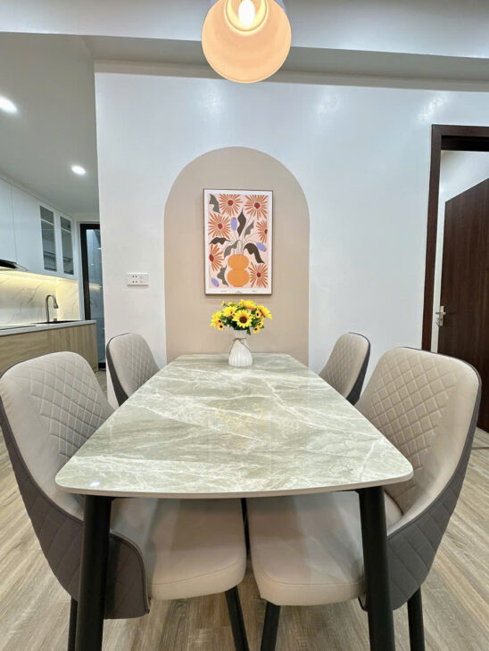 Linh Đàm – Hoàng Mai – căn hộ chung cư sổ đỏ 76m2 – 3 ngủ View thoáng – tòa nhà mới – Full nội thấy