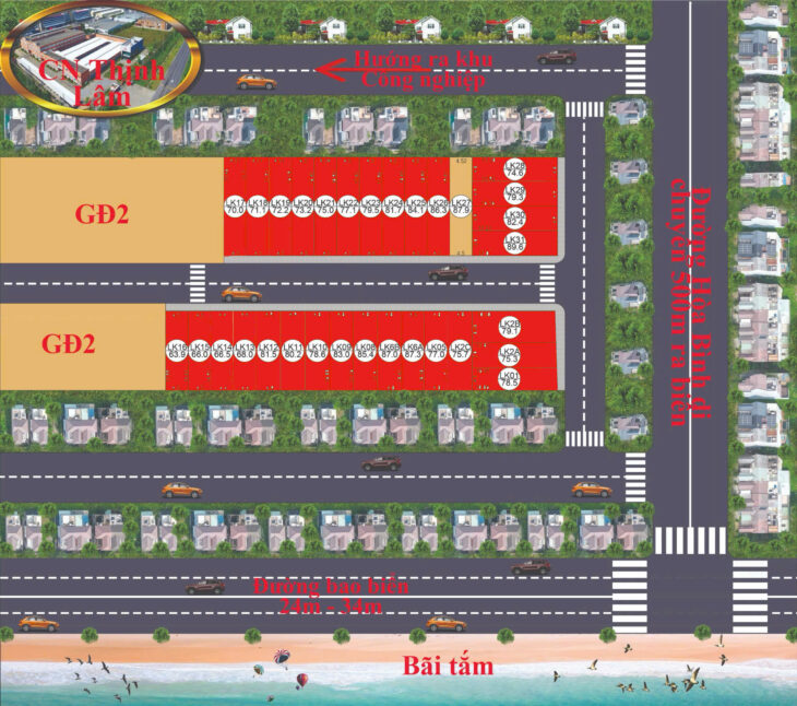 Bán Nốt Lô Đất Ven Biển, Mặt Tiền 4.5m – Diện Tích 87.9m²