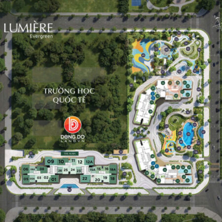 LUMIÈRE Evergreen – Studio A1 – Tầng Thấp Ban Công Đông Nam Chỉ 3,050 Bao Phí (TL)