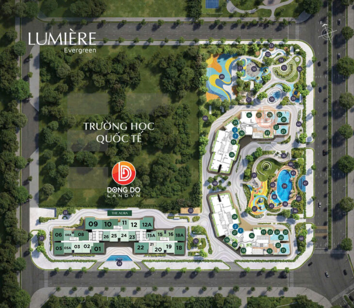 LUMIÈRE Evergreen – Studio A1 – Tầng Thấp Ban Công Đông Nam Chỉ 3,050 Bao Phí (TL)