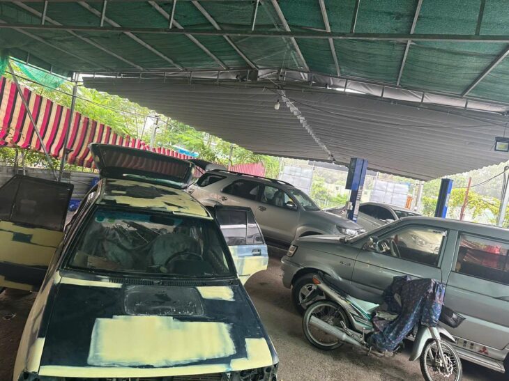 Cần sang gấp Gara ô tô 565m2, An Phú Đông 9, Q.12, giá tốt.