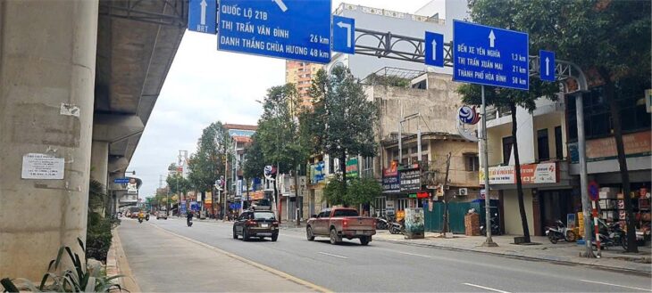 Rẻ – Nhà 4 tầng mặt phố Quang Trung vỉa hè rộng ô tô đỗ cửa ngày đêm chỉ 12,3 tỷ