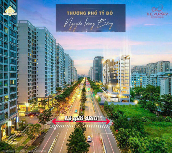 Sở hữu ngay mặt bằng kinh doanh hiếm có tại trung tâm Phú Mỹ Hưng – Nâng tầm thương hiệu doanh