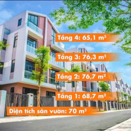 Bán Biệt Thự Kim Cương Ánh Dương giá trả thẳng cả xây 17.799 tỷ 120m2 đất, 286,9m2 sàn xây dựng dựng
