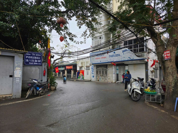 B.ÁN NHÀ CHỢ TỨ LIÊN ÂU CƠ TÂY HỒ, OTO TẢI ĐỖ CỔNG KINH DOANH SẦM UẤT 52M2, 4.5TY..