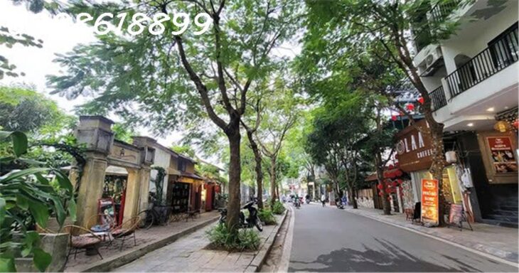 NHÀ MẶT PHỐ TRỊNH CÔNG SƠN – 120M² – 2 MẶT THOÁNG – VIEW HỒ TÂY – VỊ TRÍ ĐẮC ĐỊA – GIÁ 89 TỶ