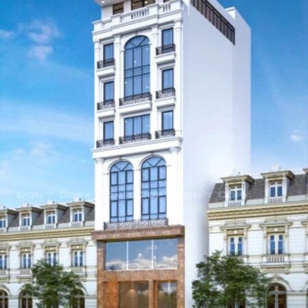 TÒA NHÀ MẶT PHỐ HOÀNG QUỐC VIỆT – 250M² x 10 TẦNG THANG MÁY – 3 MẶT THOÁNG – 159 TỶ