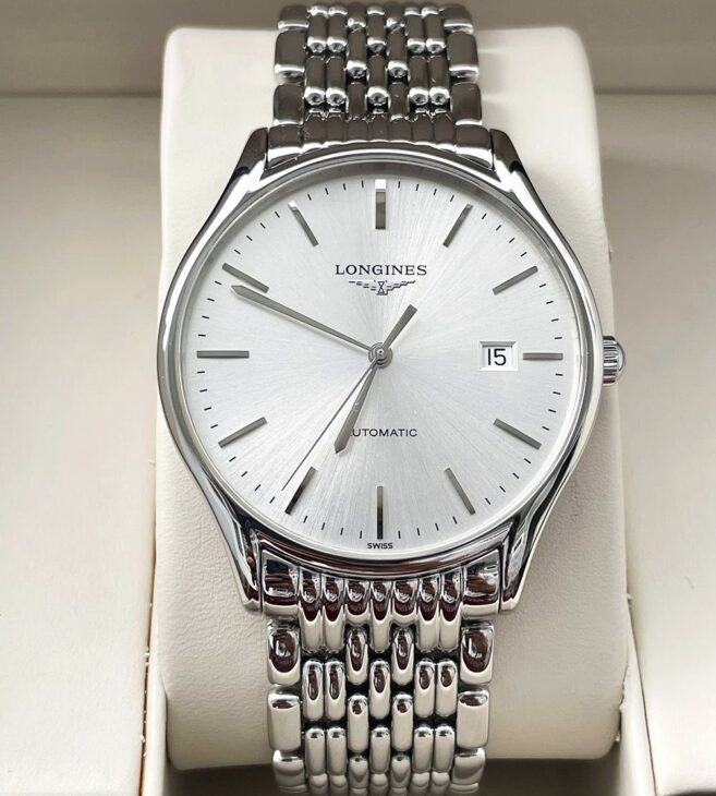 ĐH Nam : Longines Lyre L4.960.4.12.6 Automatic – Máy L888.3 – Size 38.5mm – Fullbox