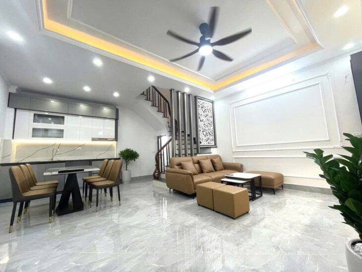 BÁN NHÀ KHƯƠNG ĐÌNH – 5 TẦNG Ở NGAY – TẶNG FULL NỘI THẤT Giá chỉ: 7.8 TỶ – 55m² sử dụng – SĐCC