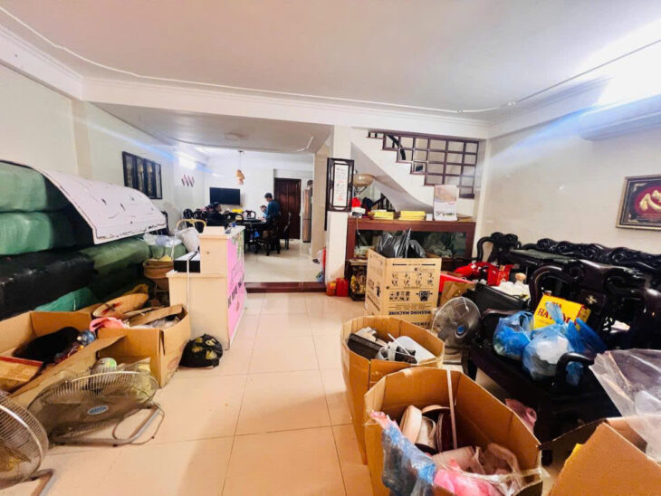 CHỈ 210 TRIỆU M CÓ NGAY NHÀ LA THÀNH 128M 4 TẦNG MT 6.5 M NGÕ THÔNG GIÁ 27 TỶ 0878168006